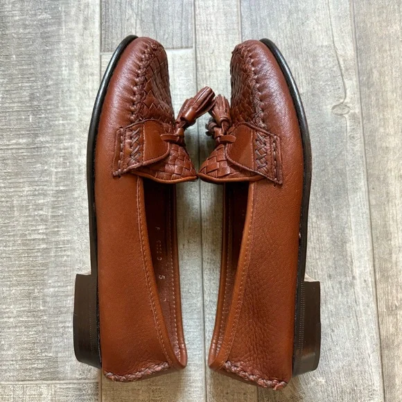 Vintage Cole Haan Resort Vintage Deerskin Loafers size 5 - Picture 9 of 12